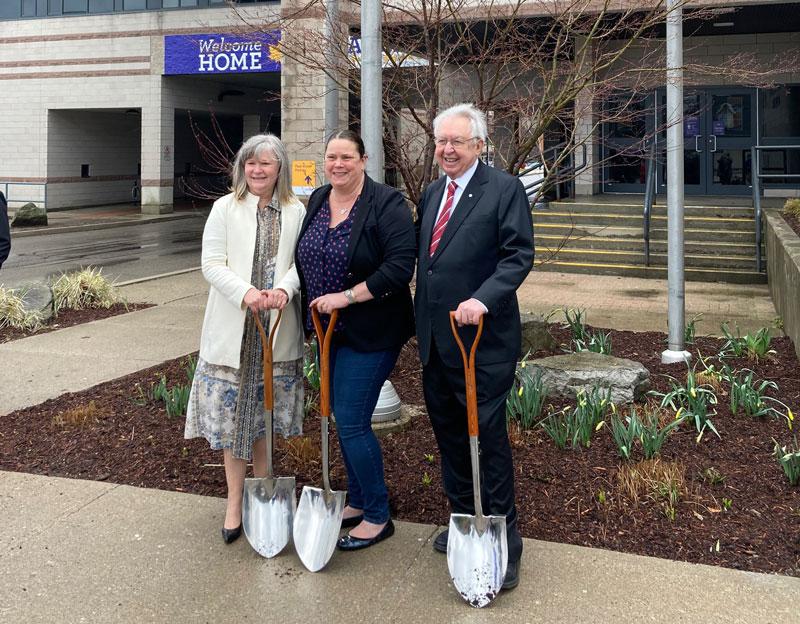 Savvas Chamberlain Music Building ground breaking ceremony